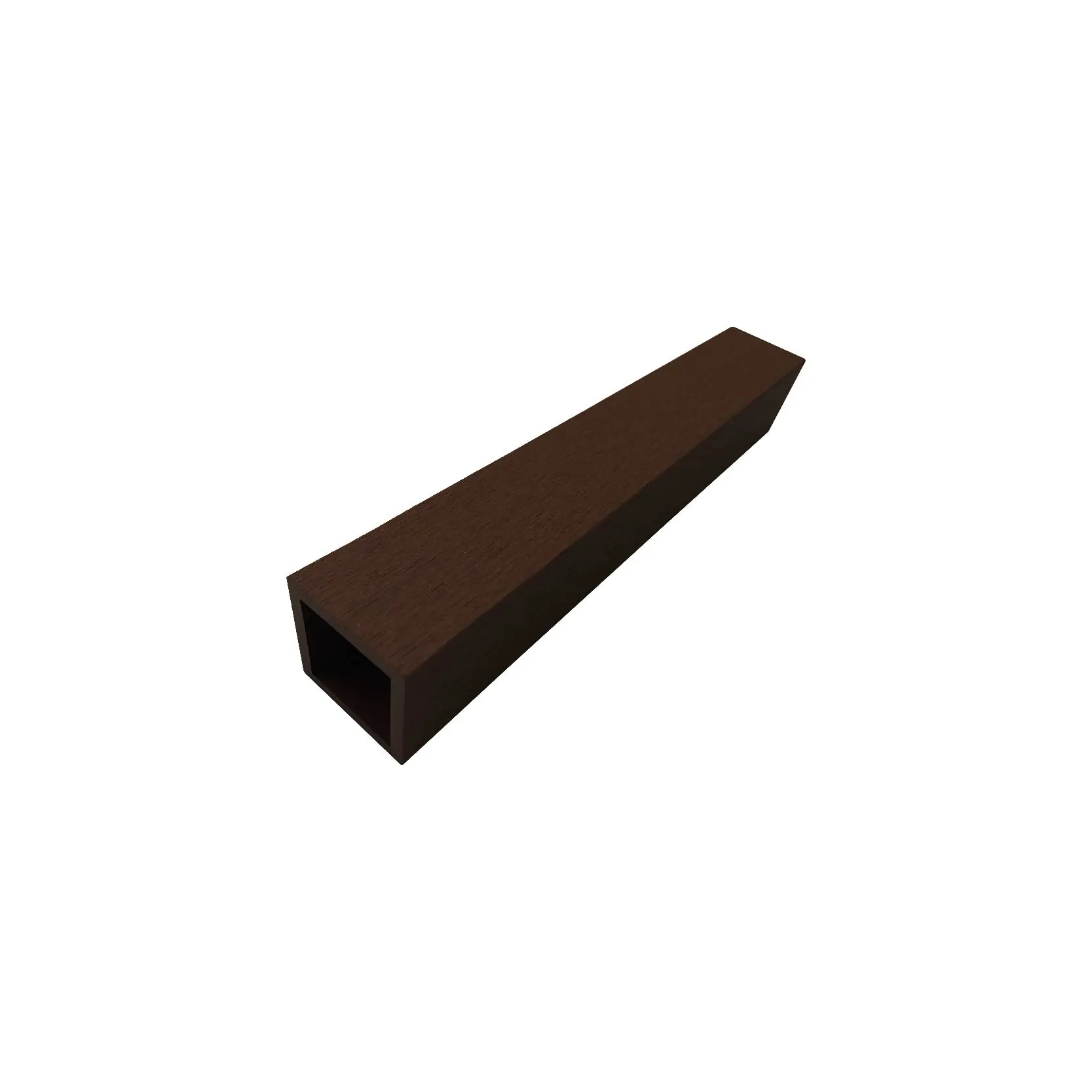 EVOWOOD HOLLOW COLUMN HEY0522-YT-HR003 CHOCOLATE WPC HANDRAIL SQUARE